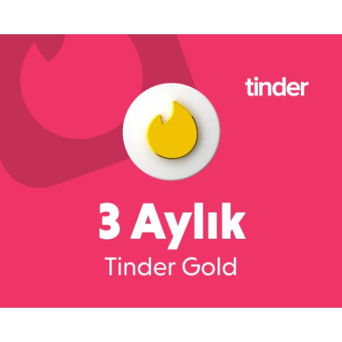  Tinder Gold 3 Aylık Abonelik
